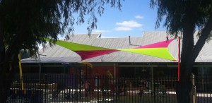 ONE Shade sails Perth, rockingham childcare facility