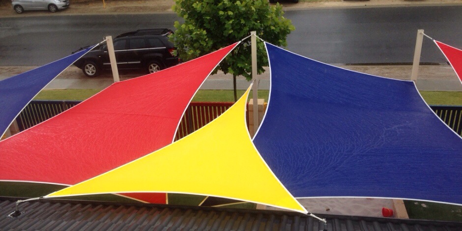 Little Fishes childcare centre in Yanchep shade sails